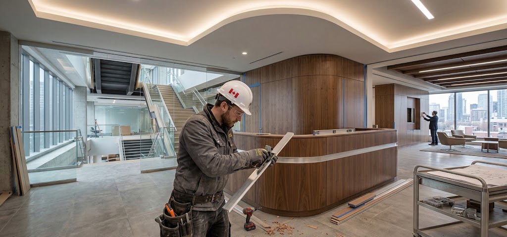 Interior finish photography, not a named case study
