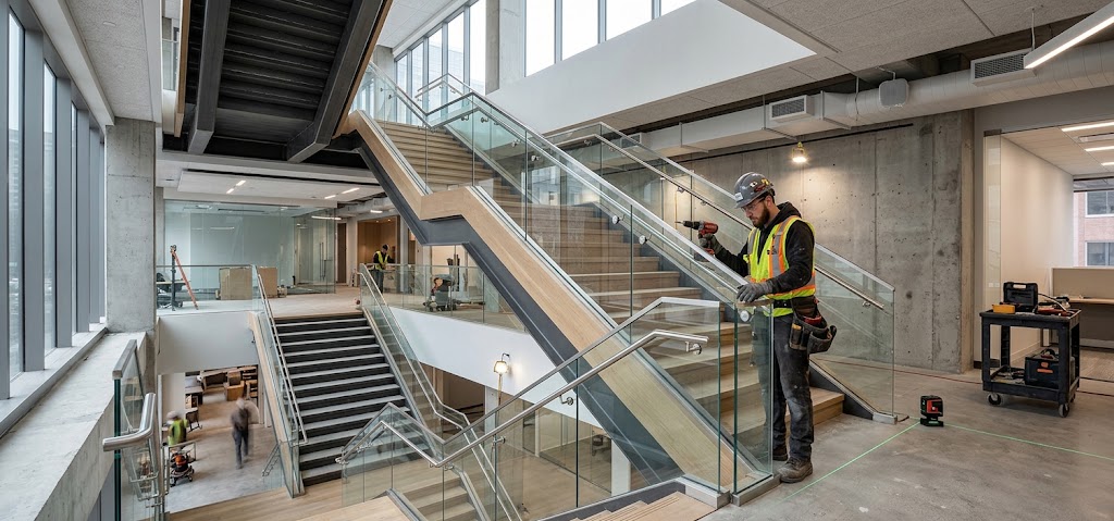 Stair and millwork photography, not a named case study